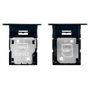 Лоток Sim для Samsung A15 4G (A155F) черный