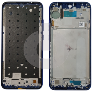 Рамка дисплея для Xiaomi Redmi Note 7 (M1901F7G)/ Note 7 Pro (M1901F7S)/ Note 7S синяя АКЦИЯ фото