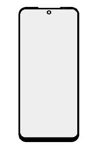 Стекло для переклейки Xiaomi Redmi Note 10T (M2103K19Y)/ Note 10 5G (M2103K19C)/ Poco M3 Pro (M2103K19PG) с OCA пленкой черное АКЦИЯ