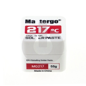 Паста паяльная MasterGo MG217 (55г х 217°C) фото