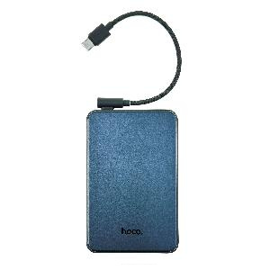 Аккумулятор внешний Power Bank HOCO J170 (10000 mAh) металический серый