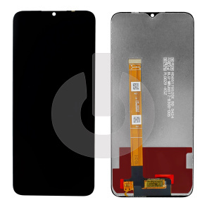 Дисплей с тачскрином для Realme C21Y (RMX3263)/ C25Y (RMX3269) черный фото