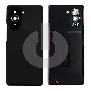 Крышка задняя для Huawei Nova 10 (NCO-LX1) со стеклом камеры черная фото