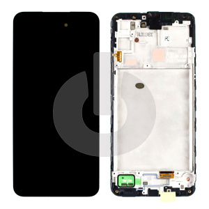 Дисплей с тачскрином для Samsung A16 4G (A165F) в рамке черный ORG фото