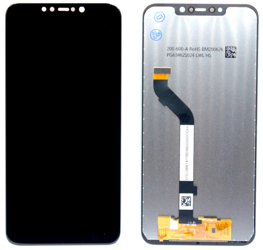 Дисплей с тачскрином для Xiaomi Pocophone F1 черный Дисплей с тачскрином для Xiaomi Pocophone F1 черный
