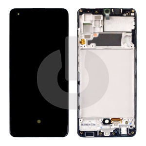 Дисплей с тачскрином для Samsung A32 (A325F) в рамке черный ORG