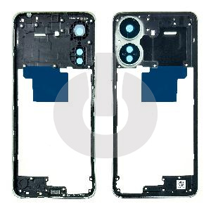 Средняя часть (рамка корпуса) для Xiaomi Redmi 13C (23106RN0DA) зеленая фото