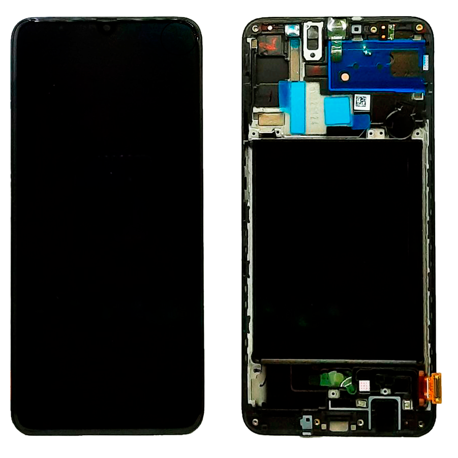 Дисплей с тачскрином для Samsung A70 (A705F) в рамке черный SVC-OR Дисплей с тачскрином для Samsung A70 (A705F) в рамке черный SVC-OR
