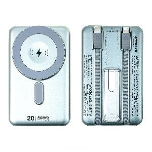 Беспроводная зарядка REMAX CX-1 MagSafe + Power Bank 5000 mAh
