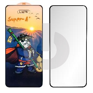 Стекло защитное для Samsung S24 (S921B) (Super A+) черное