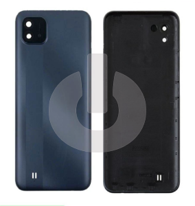 Крышка задняя для Realme C11 2021 (RMX3231) со стеклом камеры серая фото