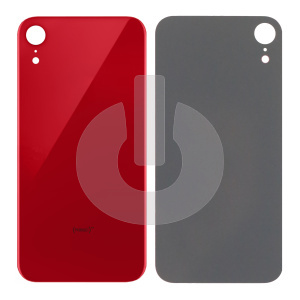 Крышка задняя для iPhone XR (с большим вырезом) красная Premium фото