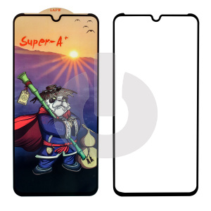 Стекло защитное для Samsung A34 (A346B) (Super A+) черное