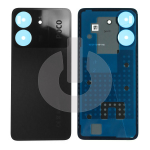 Крышка задняя для Xiaomi Poco C65 (2310FPCA4G) черная фото
