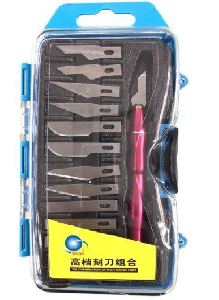 Скальпель + 14 лезвий WLXY WL-9314AB АКЦИЯ