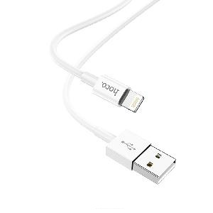 Кабель USB - Lightning HOCO X64 (1м х 2.4A) белый АКЦИЯ