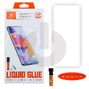 Стекло защитное для Xiaomi Redmi Note 14 Pro 5G (24090RA29G)/ Poco X7 (24095PCADG) UV-Glass черное фото