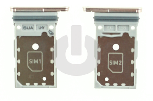 Лоток Sim для Samsung S22 (S901B)/ S22 Plus (S906B) белый АКЦИЯ фото