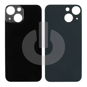 Крышка задняя для iPhone 13 (с большим вырезом) черная АКЦИЯ фото