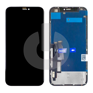 Дисплей с тачскрином для iPhone XR черный In-Cell HD+ MasterGo фото