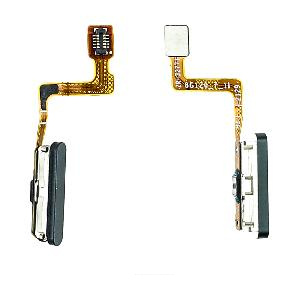 Шлейф кнопки включения для Xiaomi Pad 5 (21051182G) и сканер отпечатка пальца серый ORG