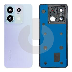 Крышка задняя для Xiaomi Redmi Note 13 Pro 5G (2312DRA50C) со стеклом камеры фиолетовая фото