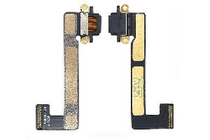 Шлейф/ плата зарядки для iPad Mini 2 (A1489/ A1490/ A1491)/ Mini 3 (A1599/ A1600) системный разъем черный
