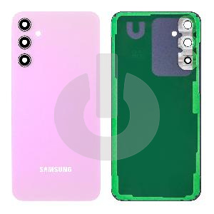 Крышка задняя для Samsung A35 5G (A356E) со стеклом камеры фиолетовая