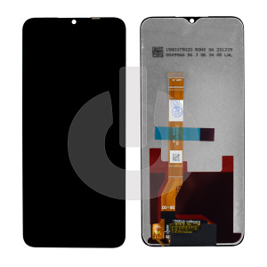 Дисплей с тачскрином для Realme C35 (RMX3511) черный ORG фото