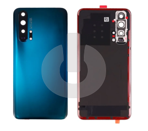 Крышка задняя для Huawei Honor 20 Pro (YAL-L41) со стеклом камеры сине-зеленая фото