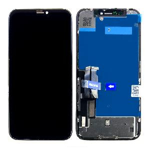 Дисплей с тачскрином для iPhone XR черный In-Cell HD MasterGo