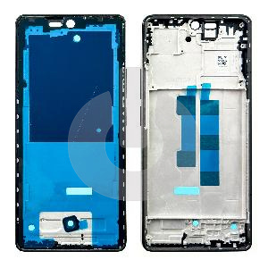 Рамка дисплея для Xiaomi Redmi Note 13 Pro 4G (23117RA68G)/ Note 14S 4G (2502FRA65G) черная фото