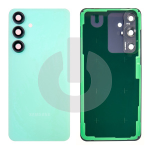Крышка задняя для Samsung S24 FE (S721B) со стеклом камеры зеленая фото