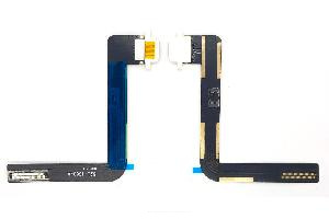 Шлейф/ плата зарядки для iPad Air (A1474)/ iPad 5 9.7" 2017 (A1822)/ iPad 6 9.7" 2018 (A1893) системный разъем белый