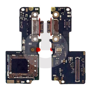 Шлейф/ плата зарядки для Xiaomi Poco X7 (24095PCADG) системный разъем/ микрофон/ разъем гарнитуры ORG