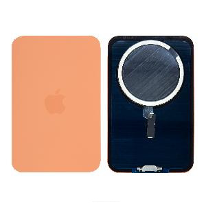 Крышка задняя для iPhone 17 Pro Max оранжевая Premium