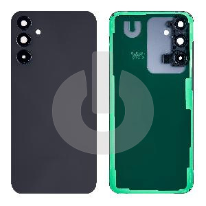 Крышка задняя для Samsung A15 4G (A155F)/ 5G (A156B) со стеклом камеры черная фото