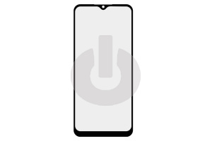 Стекло для переклейки Realme C11 2020/ C12/ C15/ V3/ Narzo 20/ 30A 2020/ OPPO A15/ A15s с OCA пленкой черное АКЦИЯ фото