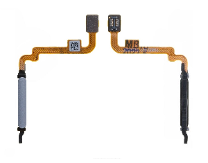 Сканер отпечатка пальца для Xiaomi Redmi Note 10 (M2102K7AG)/ Note 10S (M2101K7BNY) белый