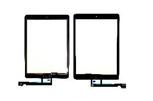 Тачскрин для iPad Pro 9.7" (2016) (A1673/ A1674/ A1675) с кнопкой Home черный ORG АКЦИЯ