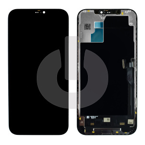 Дисплей с тачскрином для iPhone 12 Pro Max черный In-Cell JK (move IC) фото