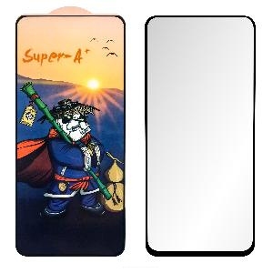 Стекло защитное для Samsung S21 FE (G990B) (Super A+) черное