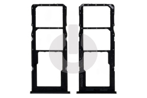 Лоток Sim для Samsung A22 (A225F) черный фото