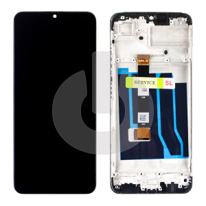 Дисплей с тачскрином для Realme C53 (RMX3760) в рамке черный ORG фото