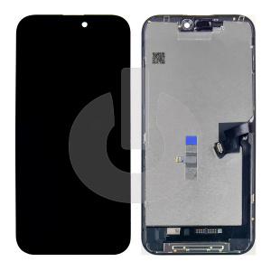 Дисплей с тачскрином для iPhone 16 Pro Max черный In-Cell JK фото