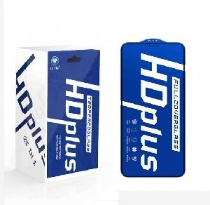Стекло защитное для iPhone 15 LITO HD Plus черное