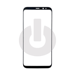 Стекло для переклейки Samsung S8+ (G955F) с OCA пленкой черное АКЦИЯ фото