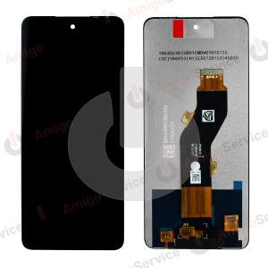 Дисплей с тачскрином для Infinix Smart 8 Pro (X6525B)/ Hot 40i (X6528B) черный ORG фото