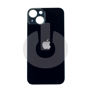 Крышка задняя для iPhone 14 Plus (с большим вырезом) черная АКЦИЯ фото
