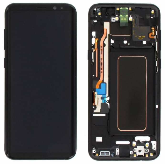 Дисплей с тачскрином для Samsung S8 Plus (G955F) в рамке черный REF-OR Дисплей с тачскрином для Samsung S8 Plus (G955F) в рамке черный REF-OR
